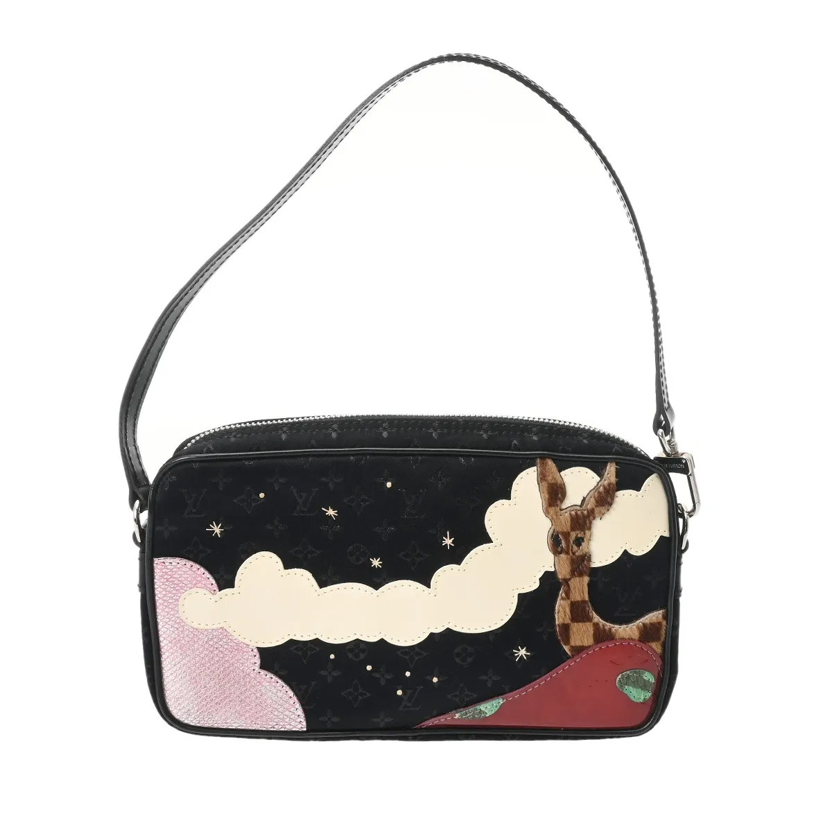 Louis Vuitton Pochette M92275 Shoulder Bag Noir #WB3039