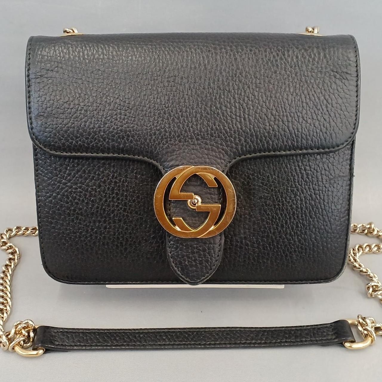 GUCCI 510304 Interlocking G Chain Shoulder Bag