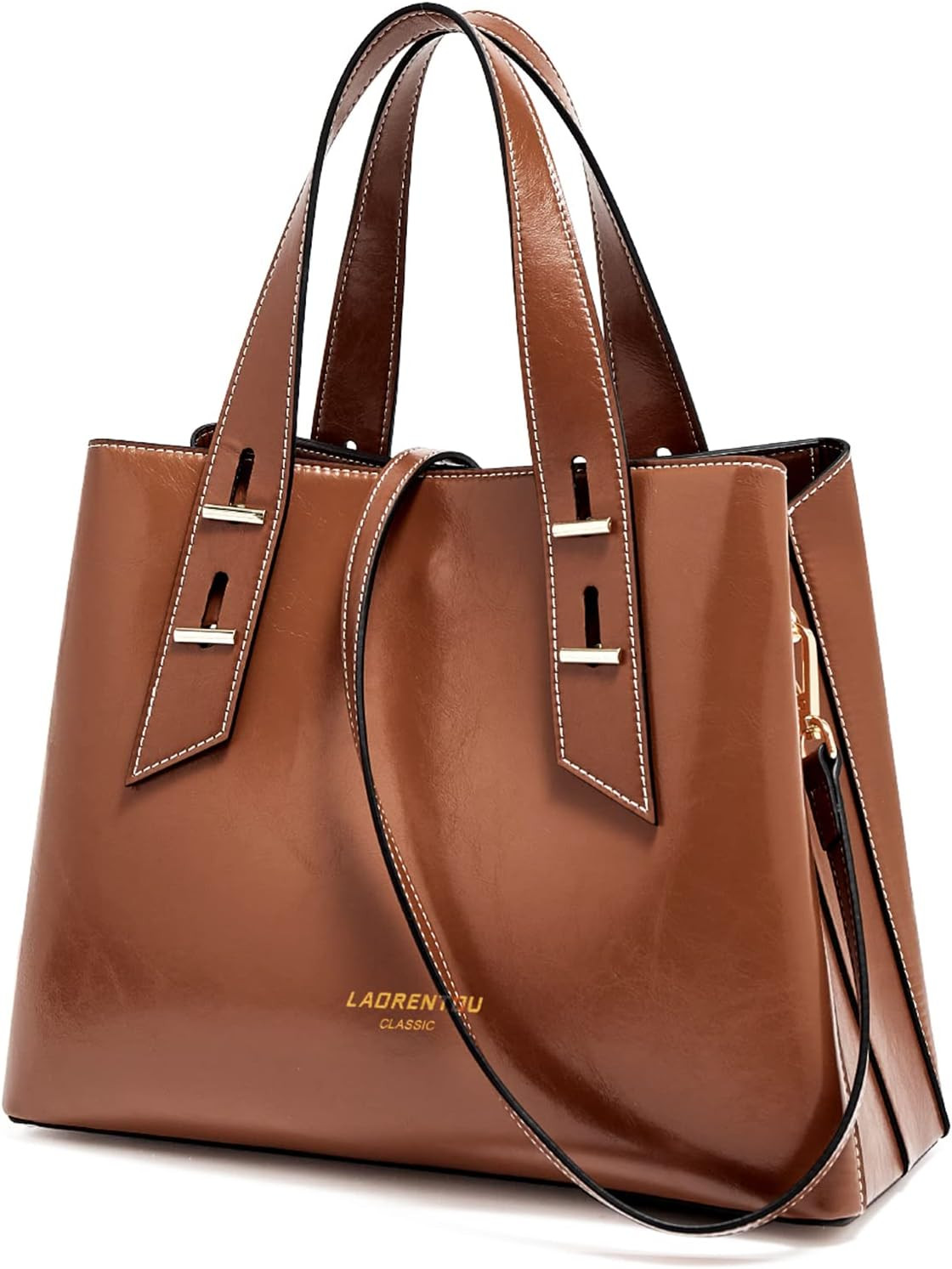 Women Crossbody Handbags Genuine Leather Satchel Handbags for Women Top-Handle S