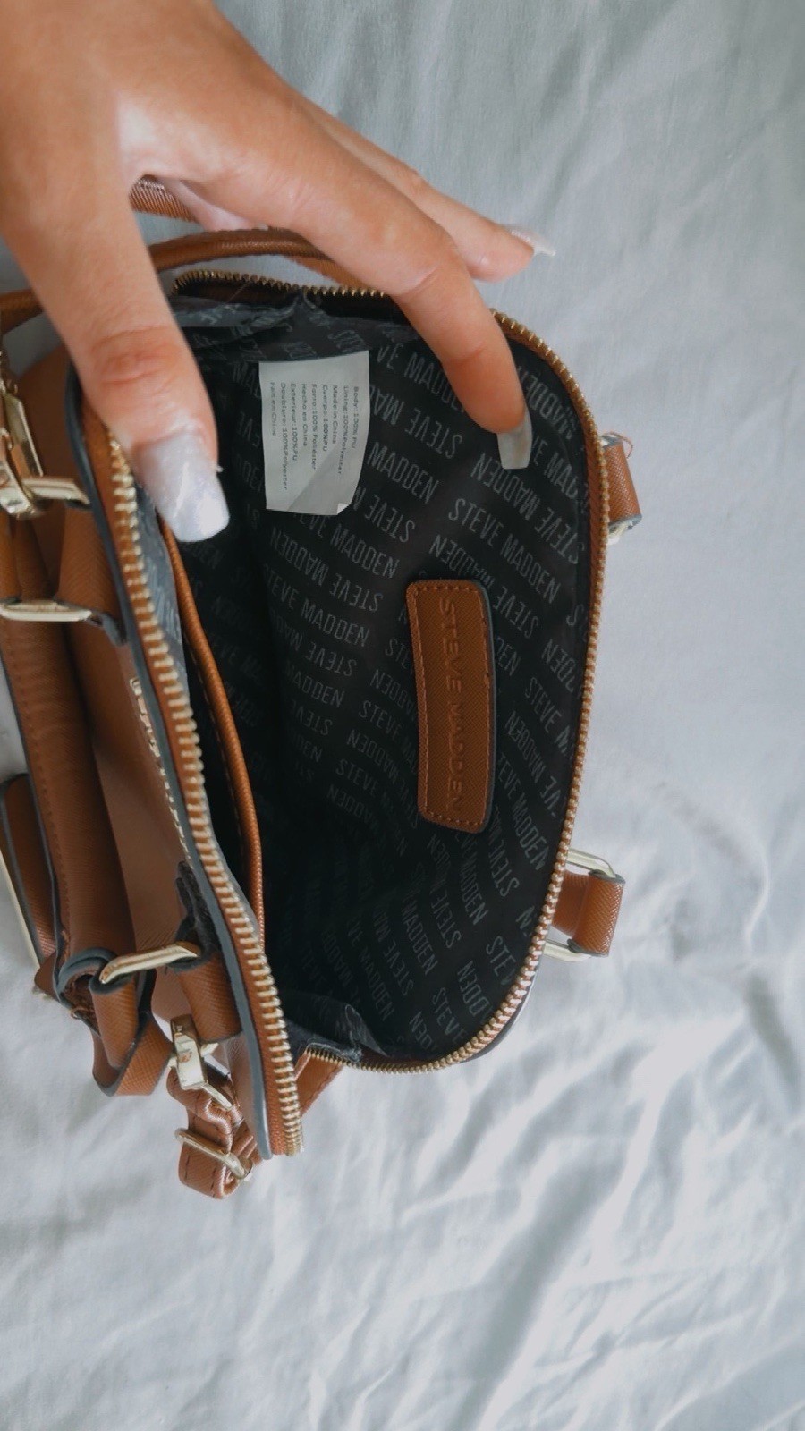 Steve Madden Brown Shoulder Bag Or Clutch