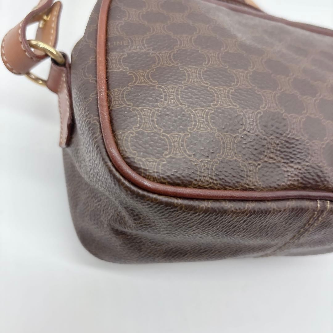 Celine Macadam Camera Bag Shoulder Crossbody Triomphe Used