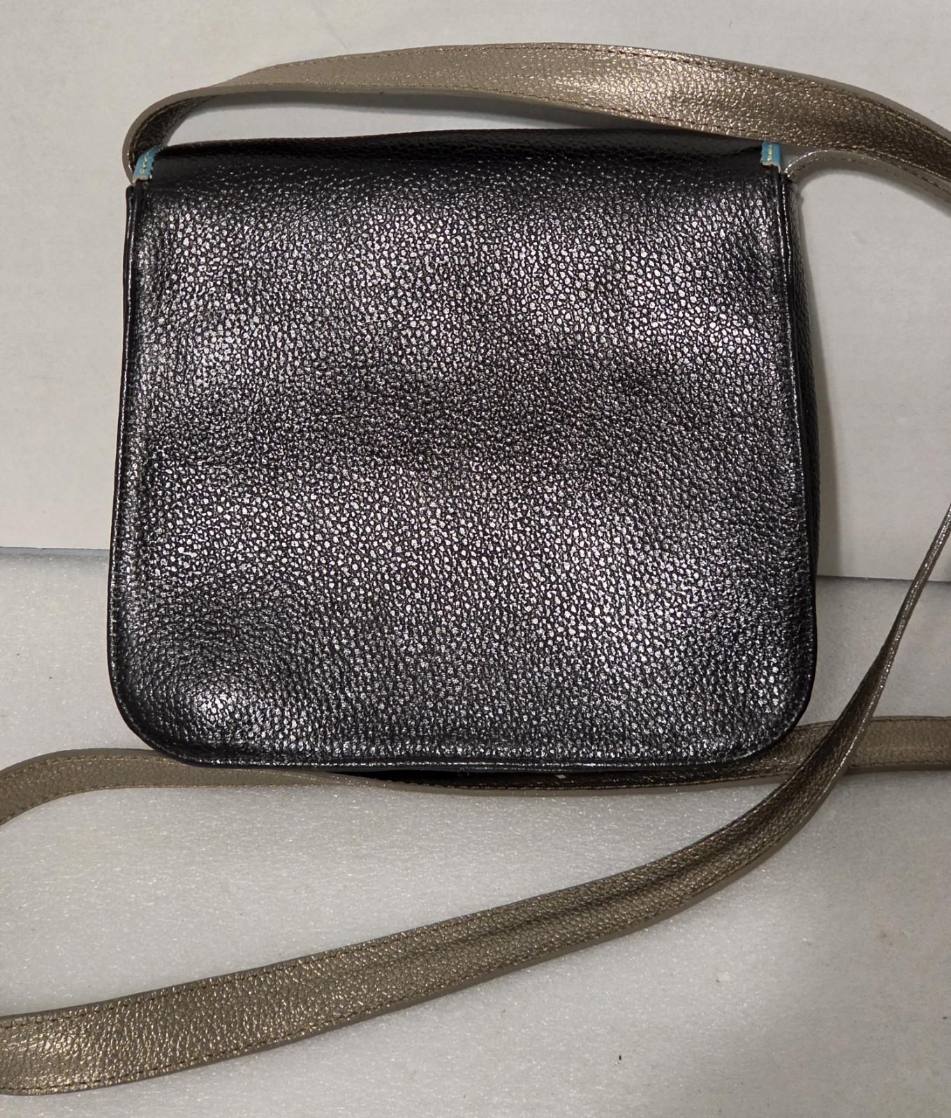 Limon Piel Colombian Leather & Woven Tribal Geometric Crossbody Bag – Mint