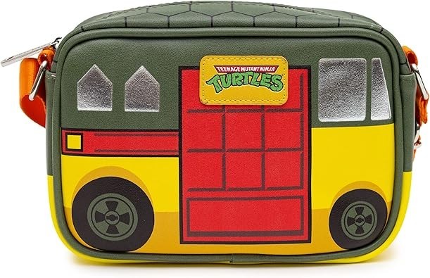 Horizontal Crossbody Bag – Teenage Mutant Ninja Turtles Party Van Hand Purse NEW
