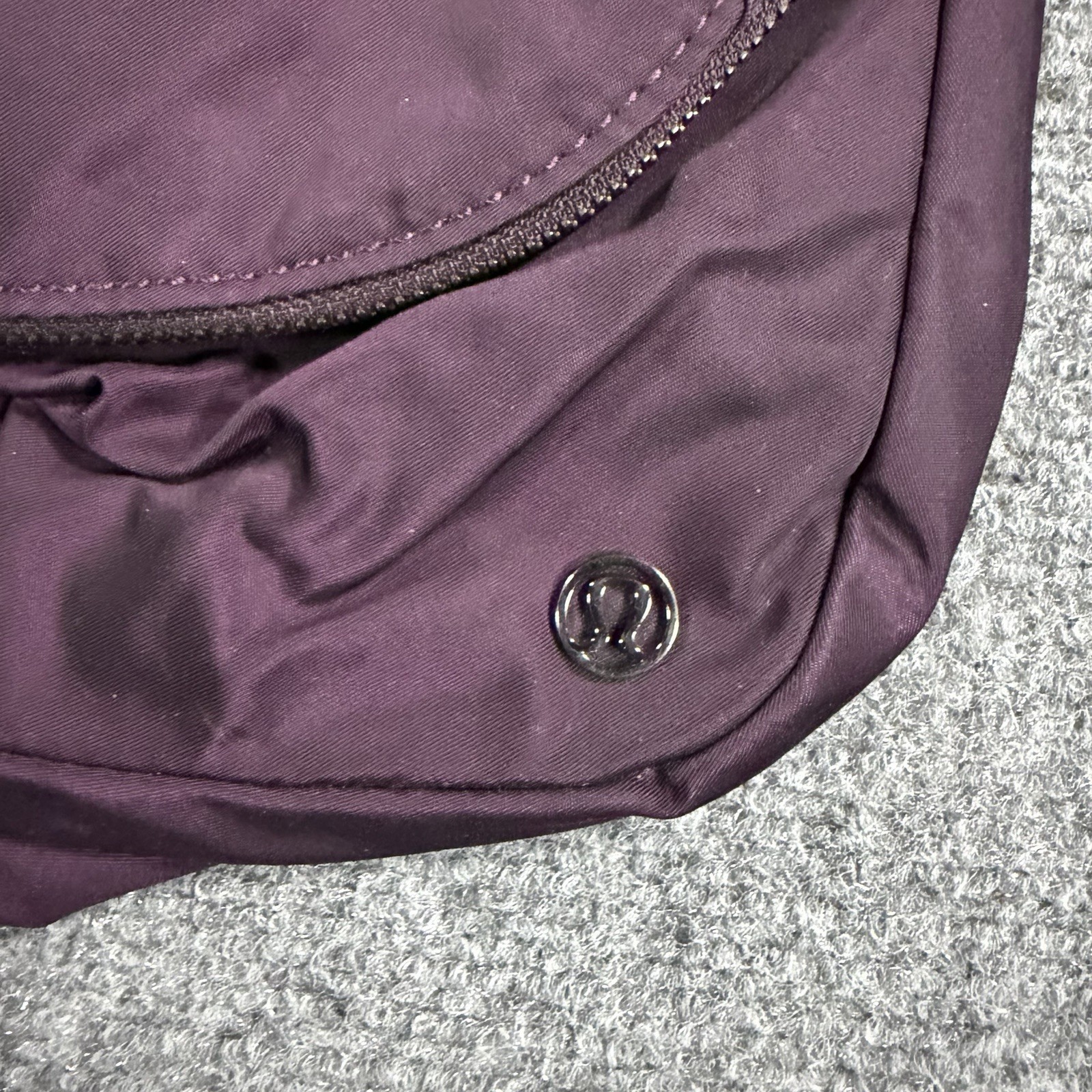 Lululemon All Night Festival Bag II 5L Plum Purple Nylon Crossbody