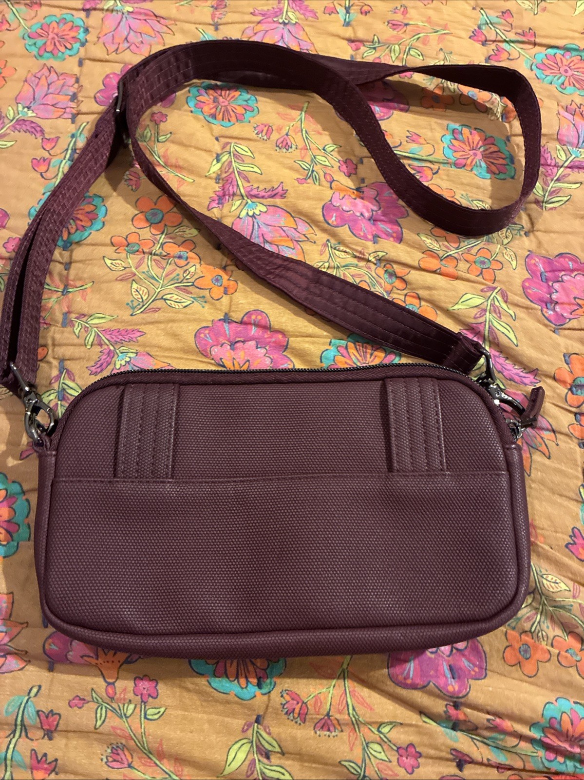 Lug Coupe XL Convertible Crossbody Belt Bag Wine Burgundy NWOT RFID Wallet