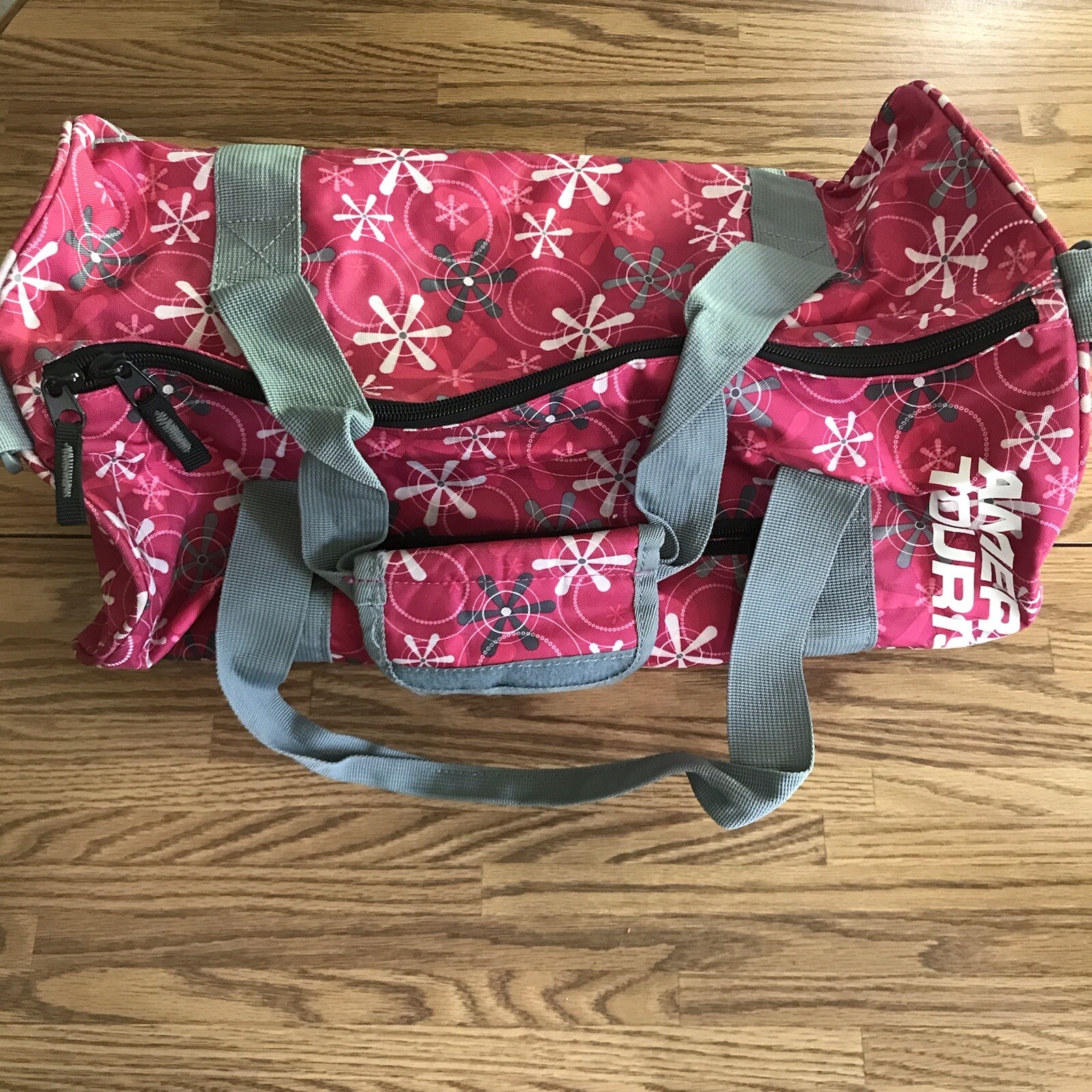 All Day Duffle Pink Flower 18 Inch