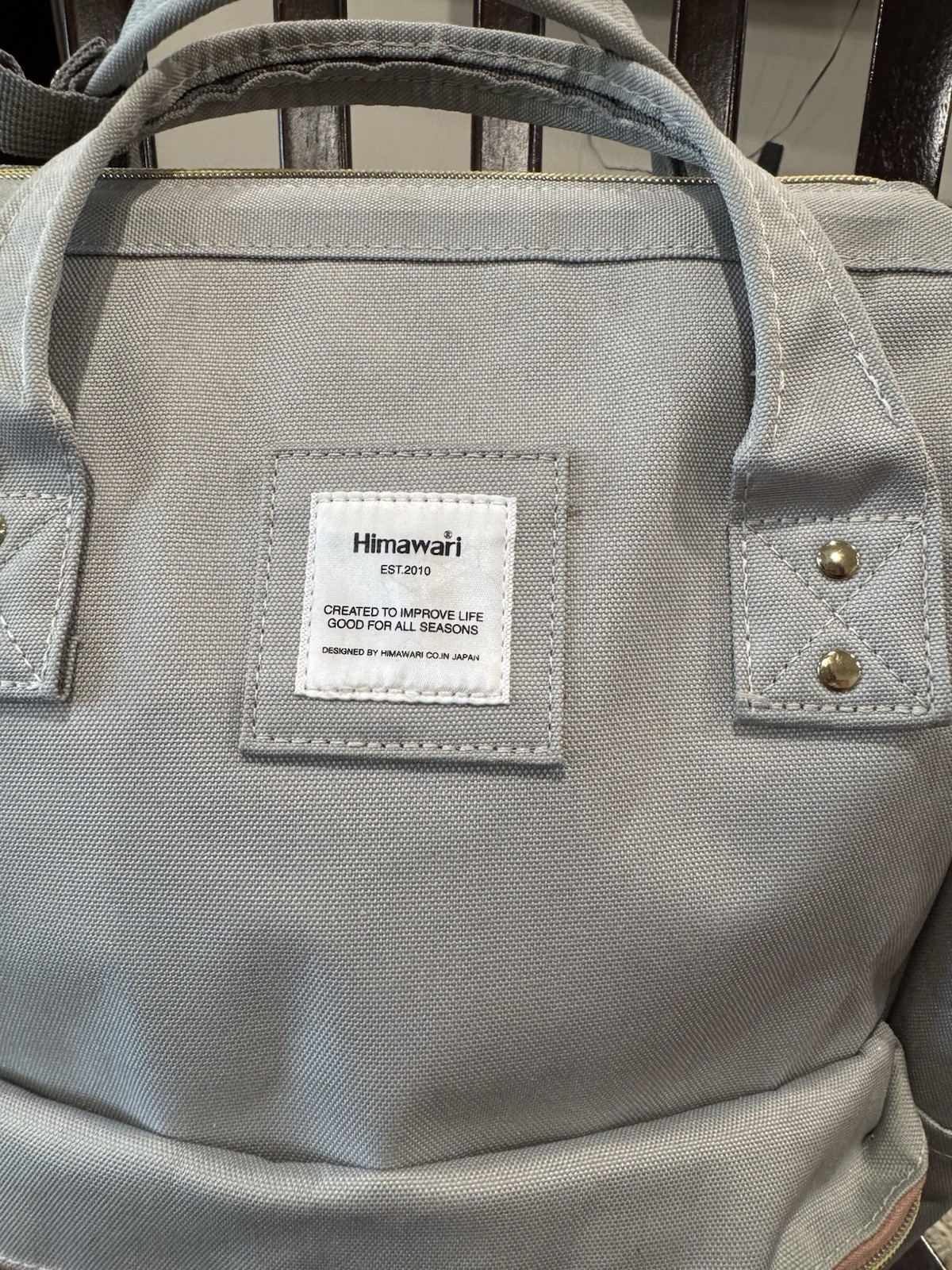 Himawari Laptop Backpack Travel Backpack Large Diaper Bag USB 15″ Gray