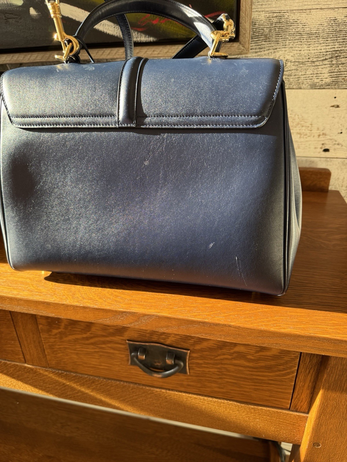 Celine Classique 16 Top Handle Bag Medium!