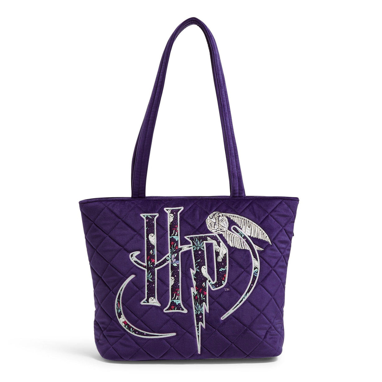 Vera Bradley HP Harry Potter Forbidden Forest Tote Purse Shoulder Bag Velvet NWT