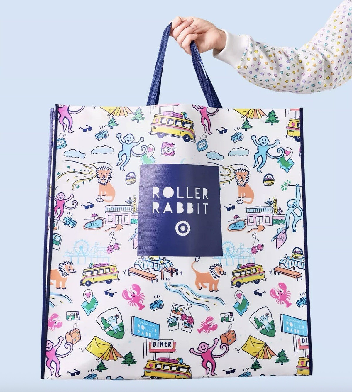 Roller Rabbit Target Exclusive Shopping Bag Tote Ready To Ship