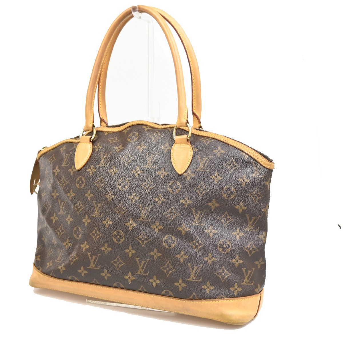 LOUIS VUITTON Lockit Horizontal Shoulder Bag Monogram Leather BN M40104 75TA725