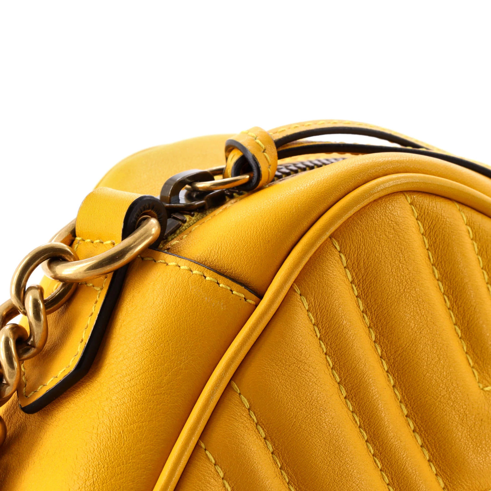 Gucci GG Marmont Shoulder Bag Matelasse Leather Small