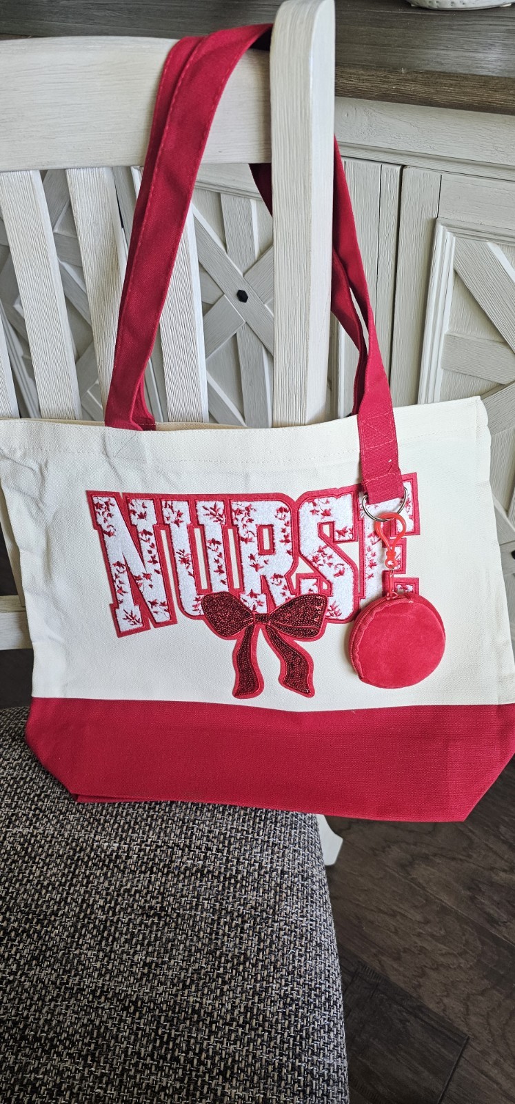 Custom Made Women’s Multicolor Colorblock Tote Bags Double Handles w/ Coin Purse