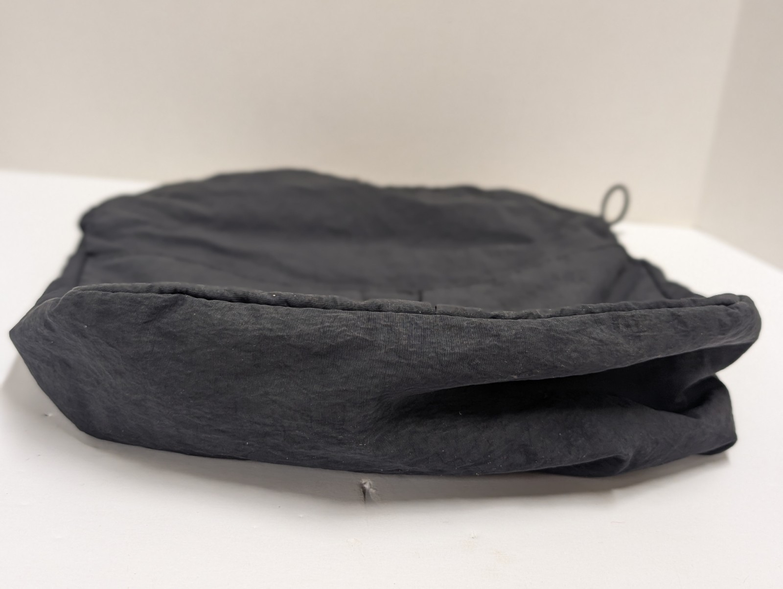 Lululemon Black Crossbody Nylon Purse Festival Bag Adjustable Strap Foldover