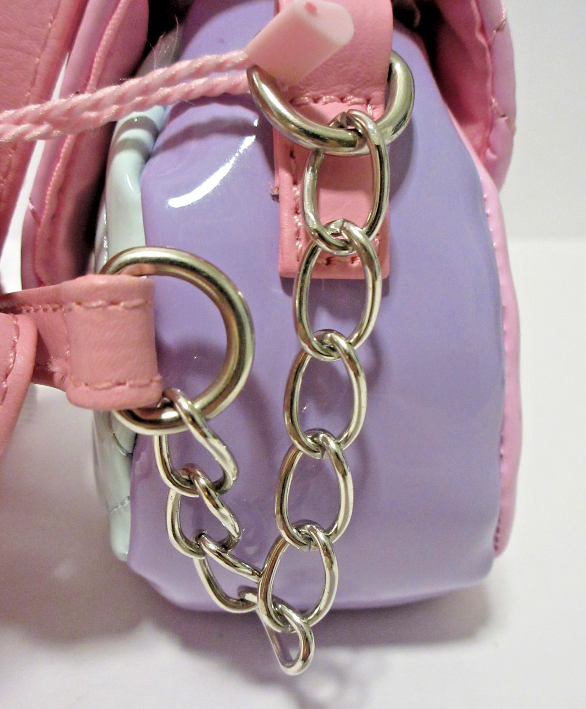 OMG Accessories Girls Butterfly Bubble Gum Crossbody Bag Pink/Purple/Green B59