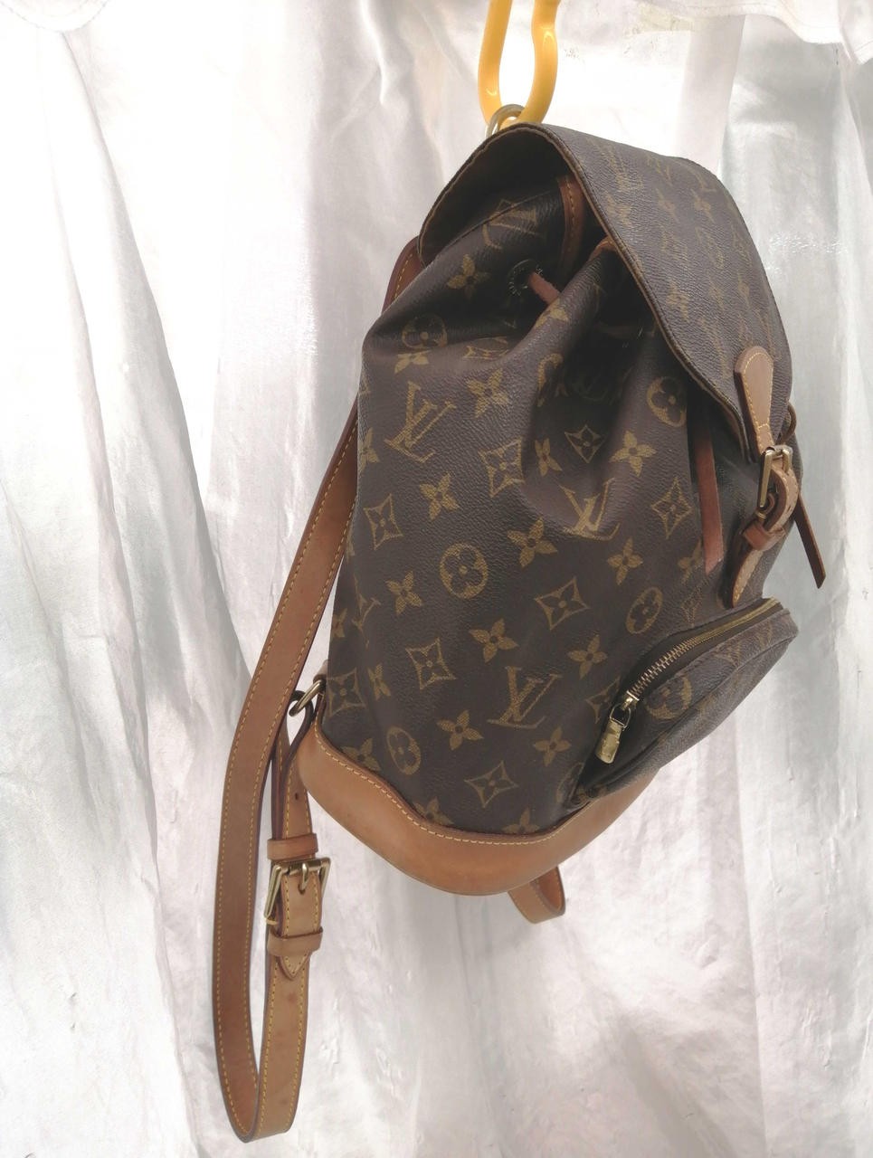 Louis Vuitton Monogram Montsouris MM Backpack M51136 Brown Japan