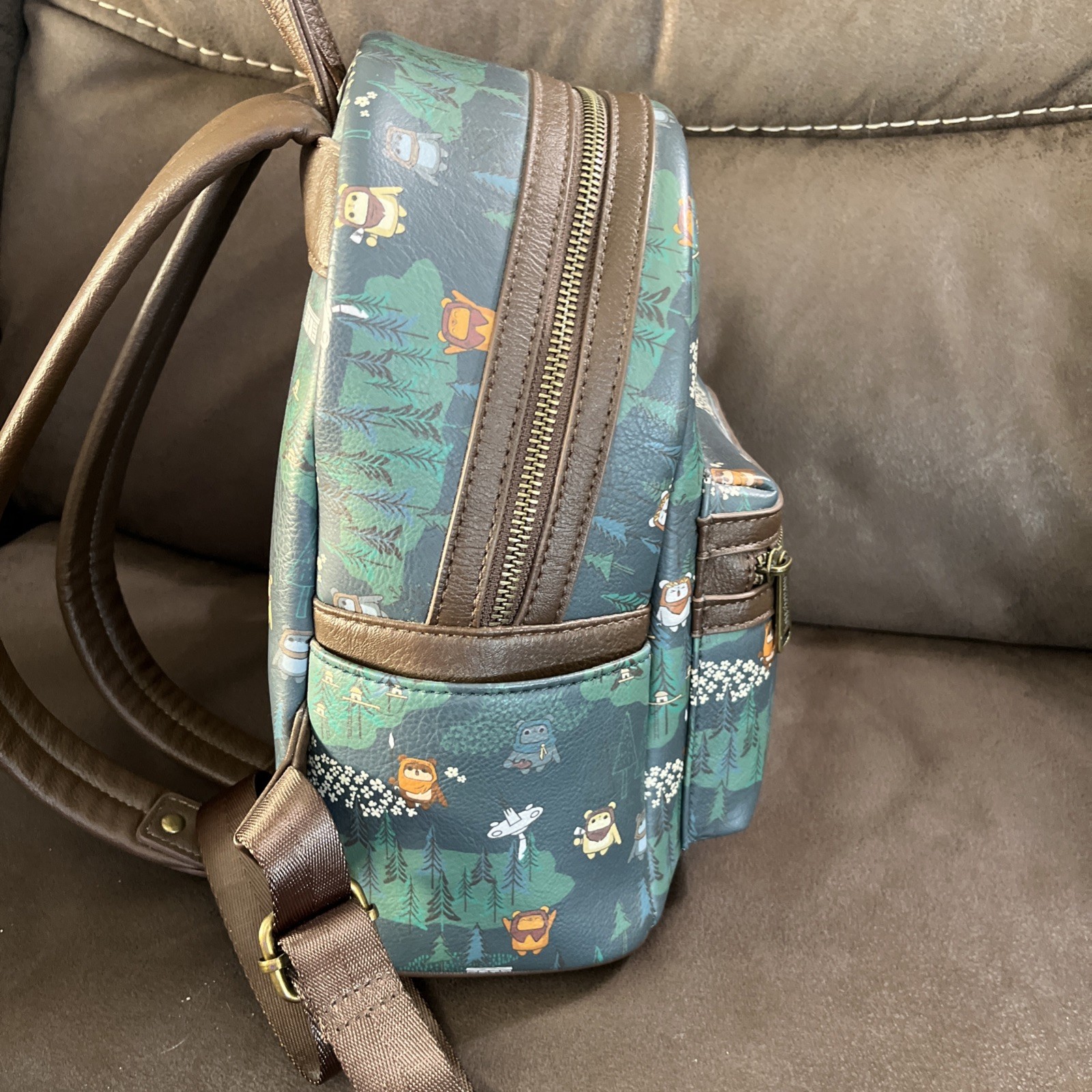 Loungefly Star Wars Ewok Forest Mini Backpack