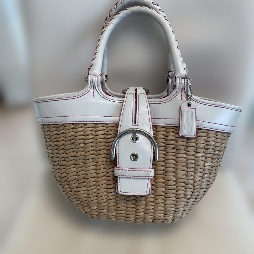 COACH basket bag with bag