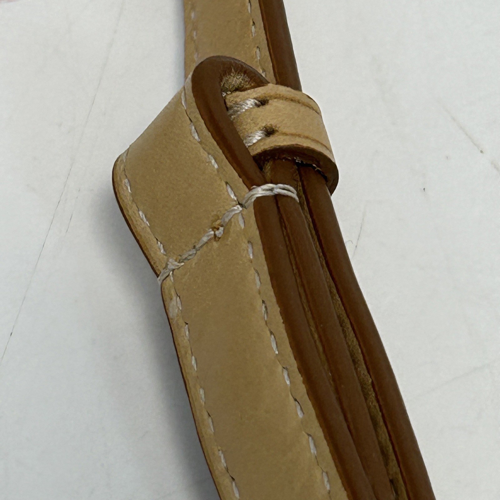 SAINT LAURENT KAIA Saddle Bag Mini 15cm Milky Tea Calfskin Crossbody Bag
