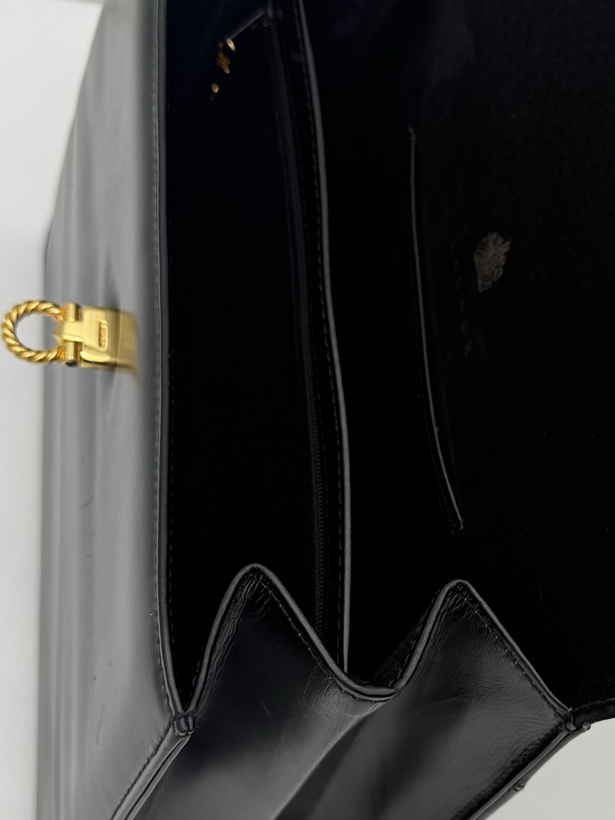 LAUNER 1941 LONDON Black Calf 28 Bag • Royal Warrant H.M. QUEEN Made in ENGLAND