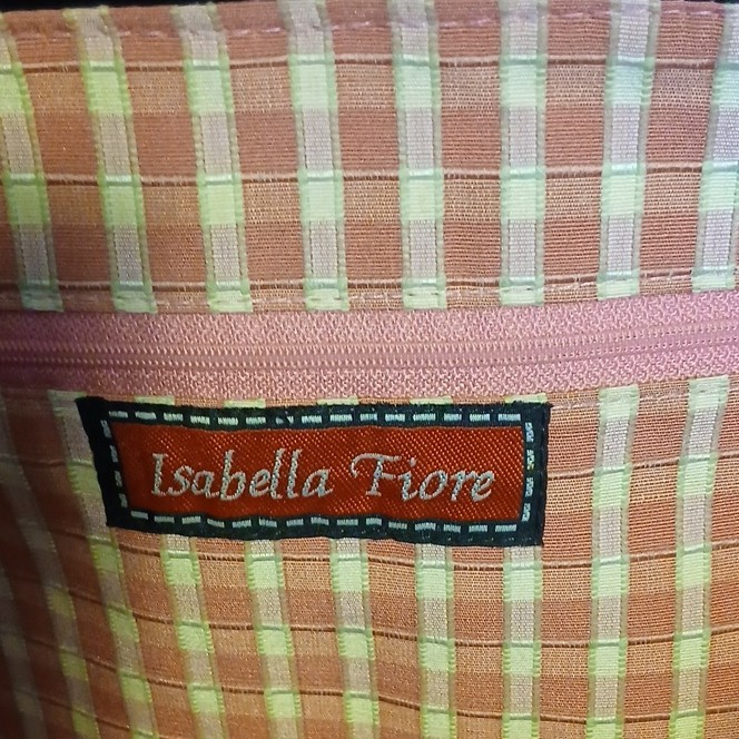 Isabella Fiore Tropical Flamingo Floral Beaded Sequin Tote Bag Black Strap