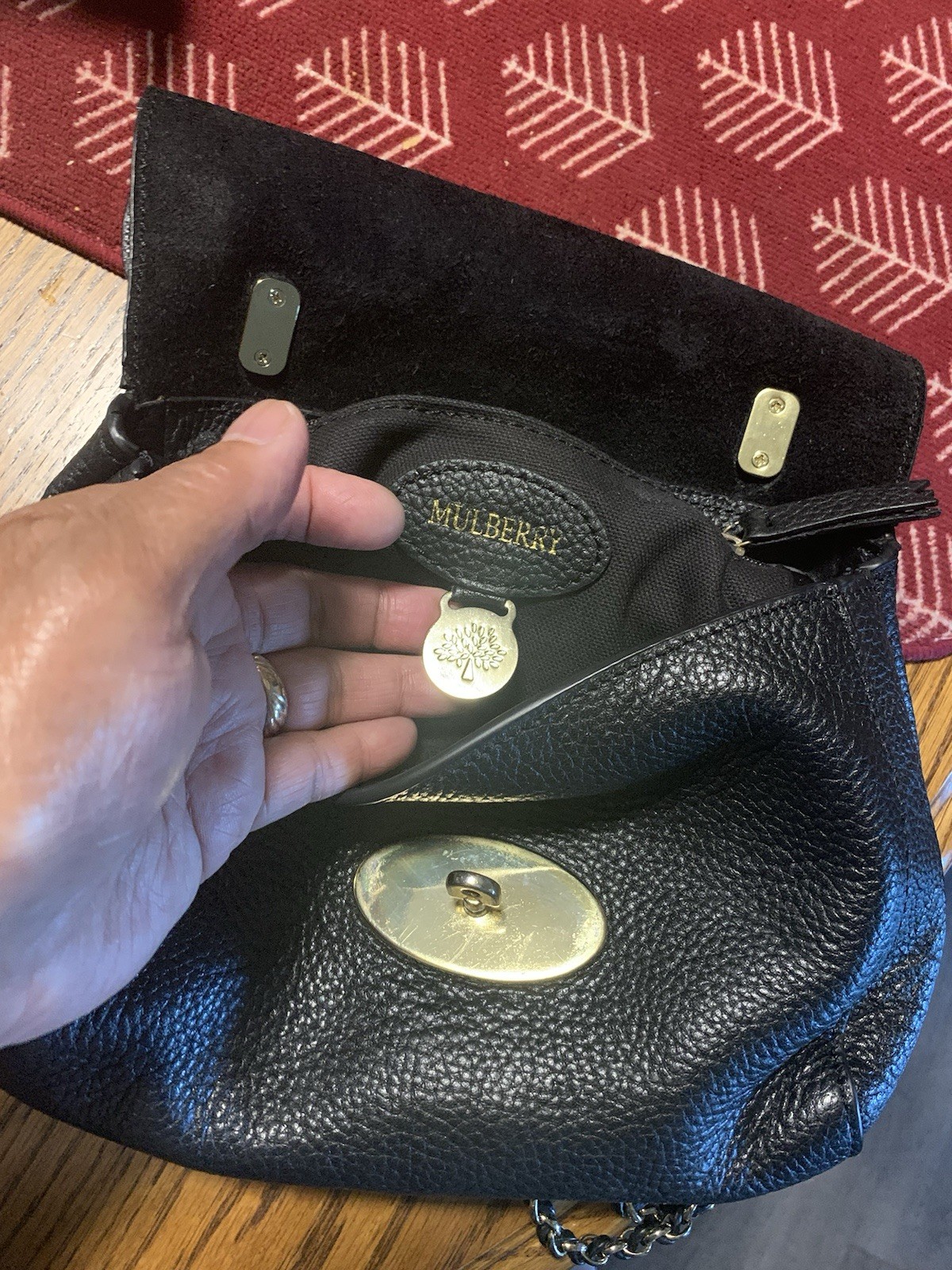 Mulberry Lily Cross Body Pebbles Bag