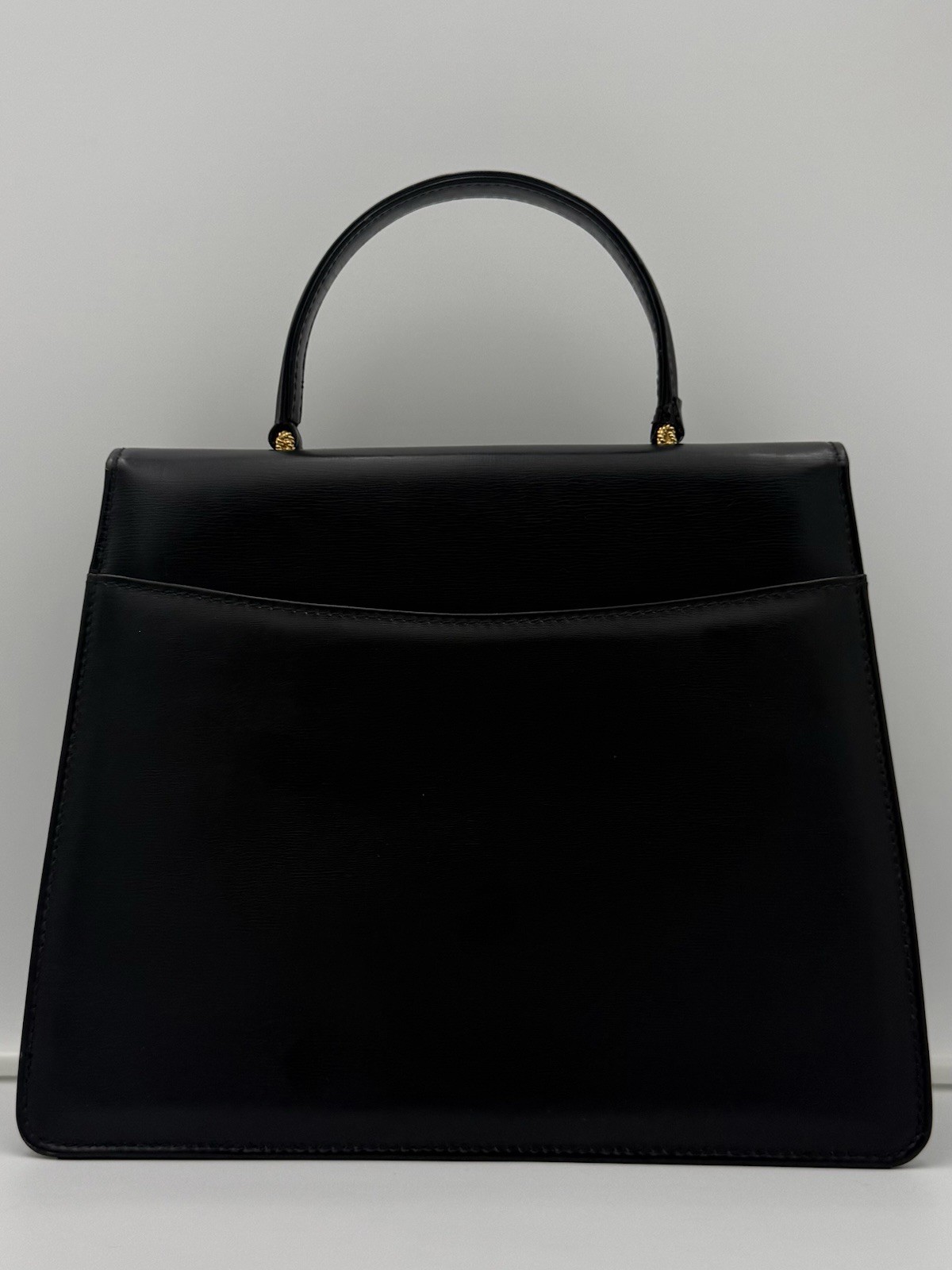 LAUNER 1941 LONDON Black Calf 28 Bag • Royal Warrant H.M. QUEEN Made in ENGLAND