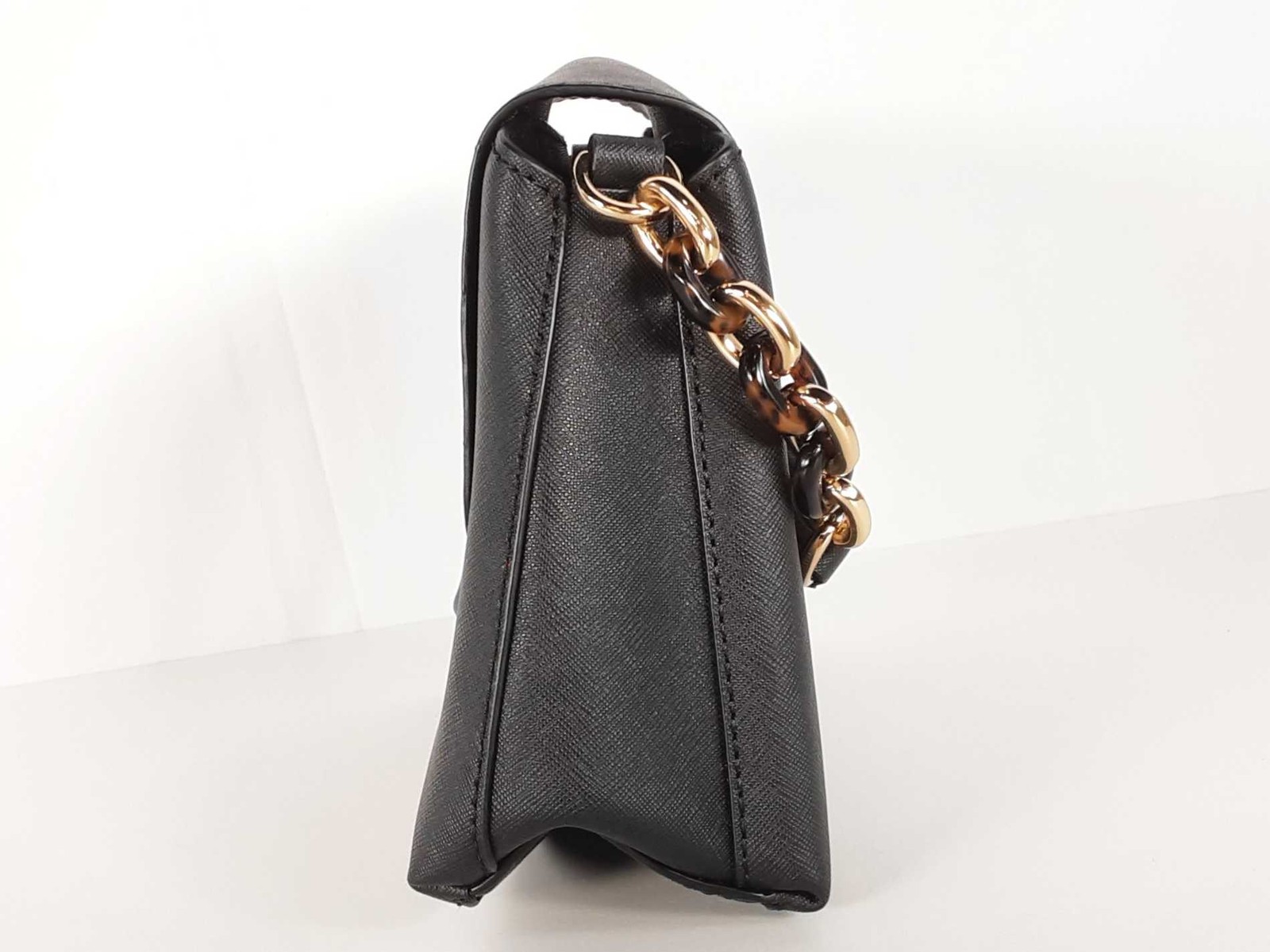 Michael Kors Sofia Black Saffiano Leather Small Satchel Sd0626rzde