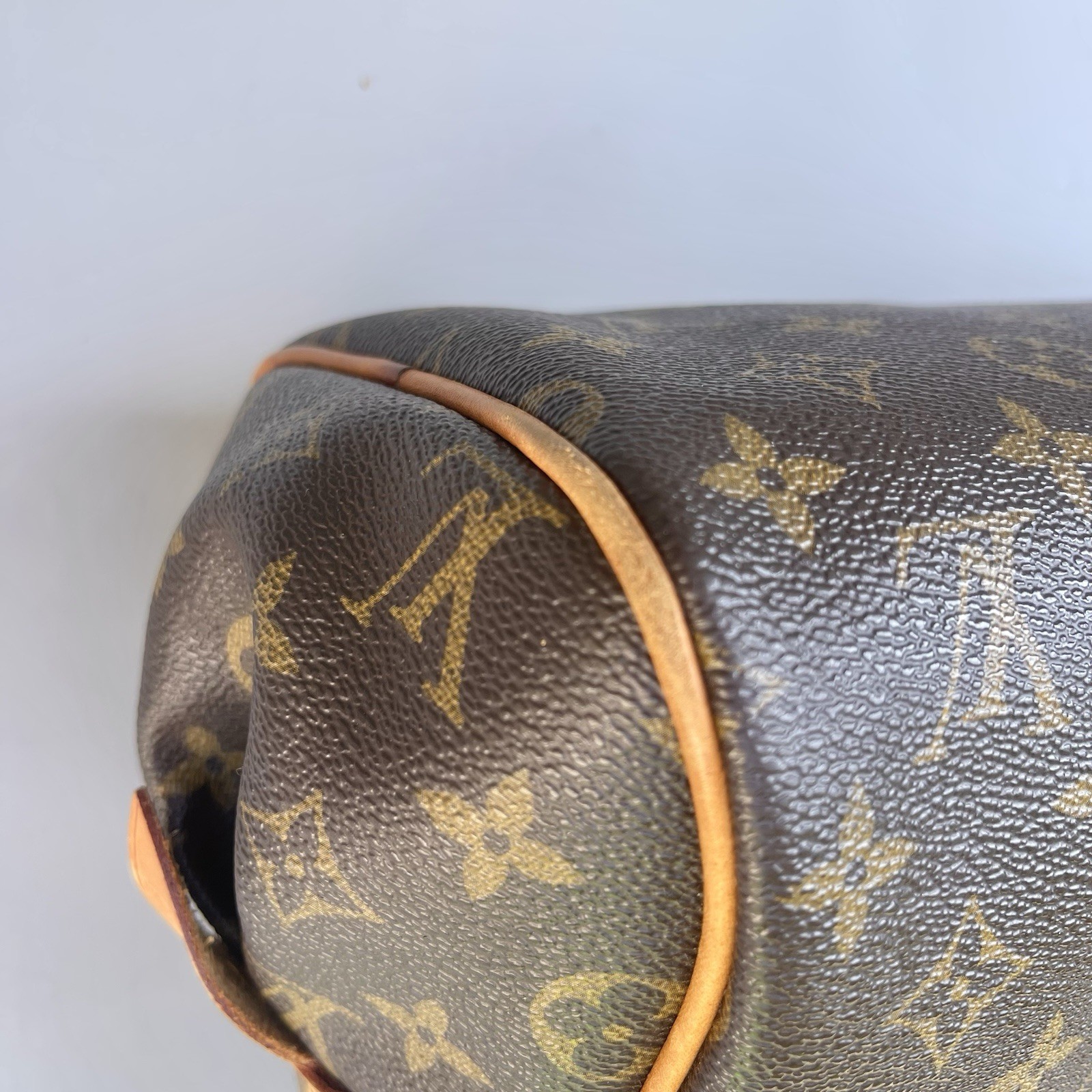 Louis Vuitton Montorgueil Shoulder Bag PM Brown Canvas
