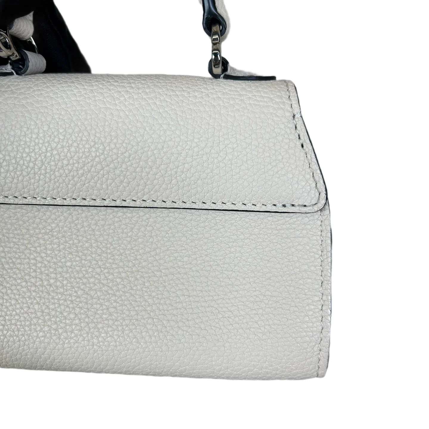 Moynat Rejane Nano White Grained Calfskin (dh071426b8r)