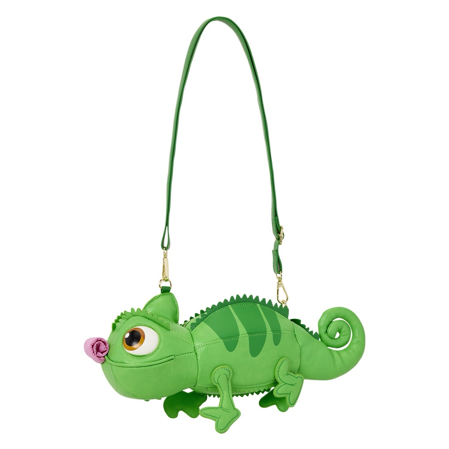 Loungefly Disney Tangled Pascal Figural Crossbody Bag NWT