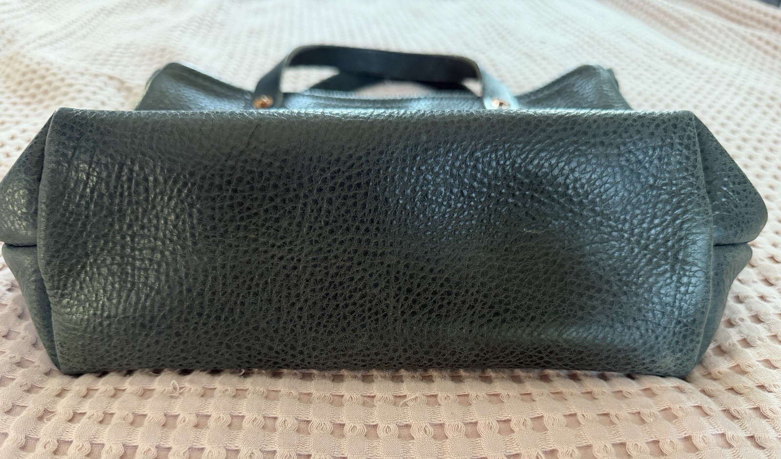 Go Forth Goods Mini Avery Tote Bag Purse Leather