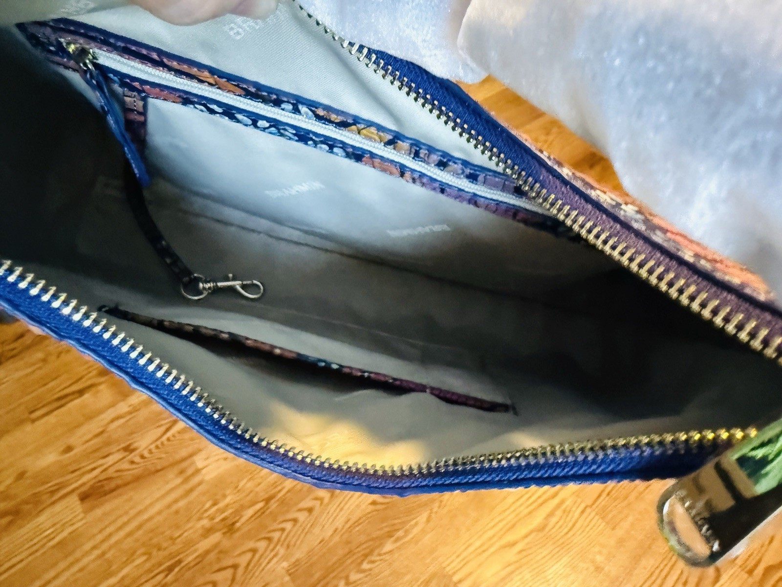 NWT Brahmin Tabitha Shoulder Bag Leather Flutter Butterfly