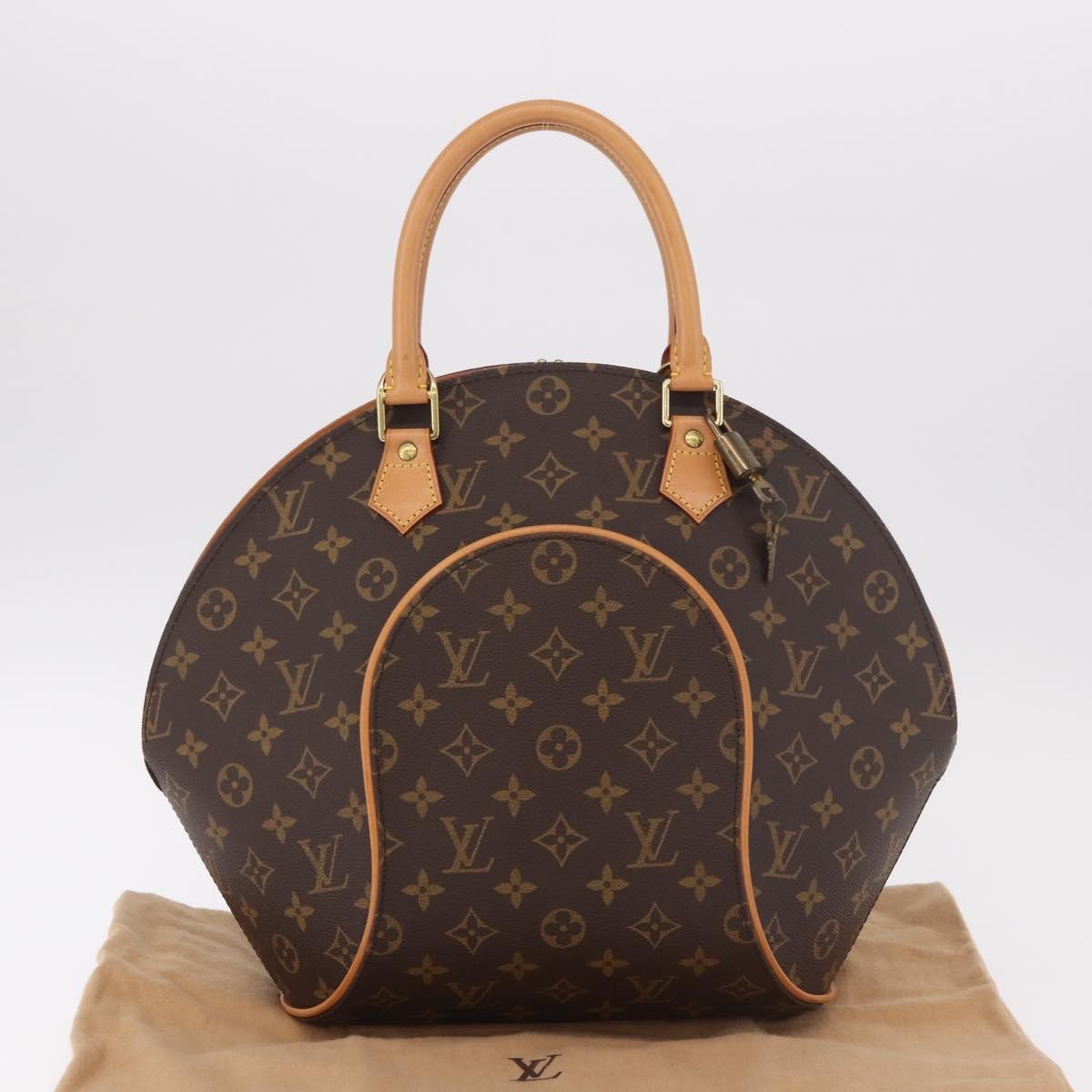 LOUIS VUITTON Monogram Ellipse MM Hand Bag M51126 LV Auth 187974V
