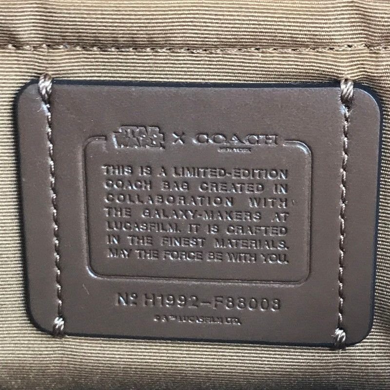 COACH Star Wars Collaboration Camera Bag F88008 white pocket Used unisex