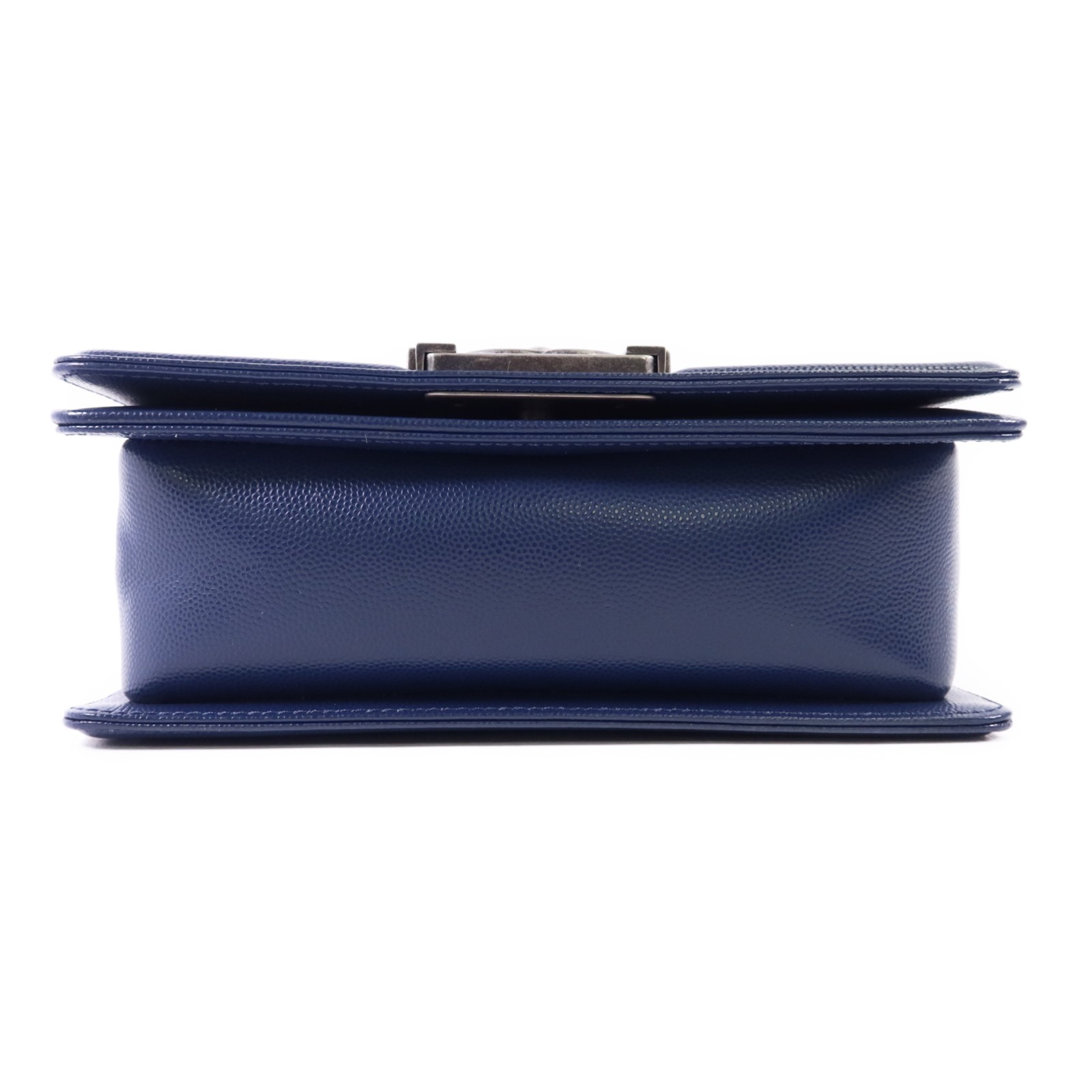 CHANEL CC Chanel Boy Small Crossbody Shoulder Bag A67085 Calfskin Leather Navy