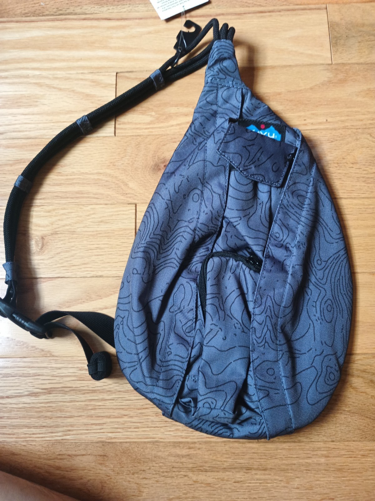 KAVU Mini Rope Sling Bag ~ Stone Topo