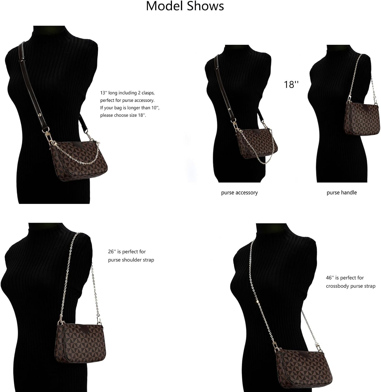 Elegant 46” Mini Copper Crossbody Bag Strap – Durable Fashion Accessory