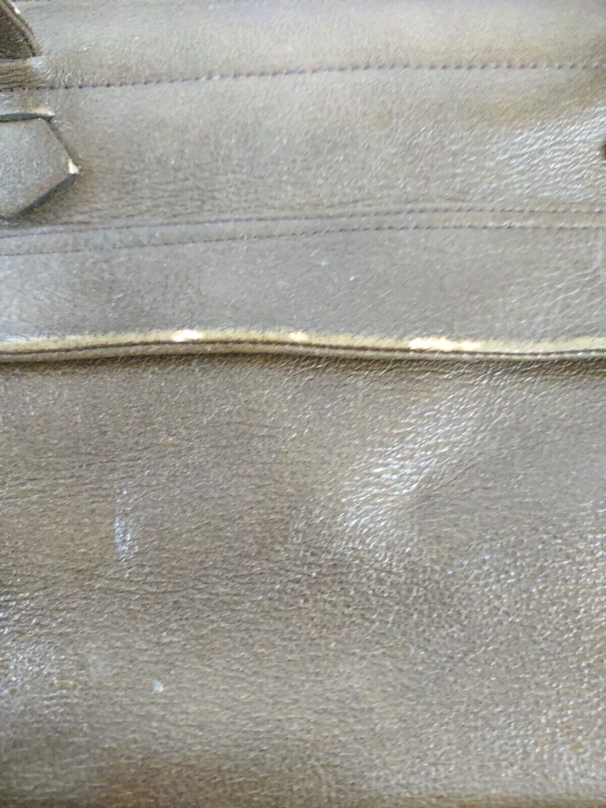 Tony Lama Brown Cowhide Leather Purse 7 1/2″ H x 11 1/4″ W x 3 1/2″ D