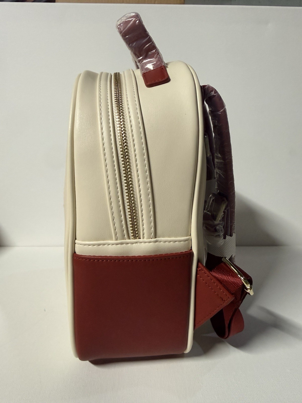 Loungefly Star Wars Darth Vader Floral Embroidered Mini Backpack Ivory Burgundy