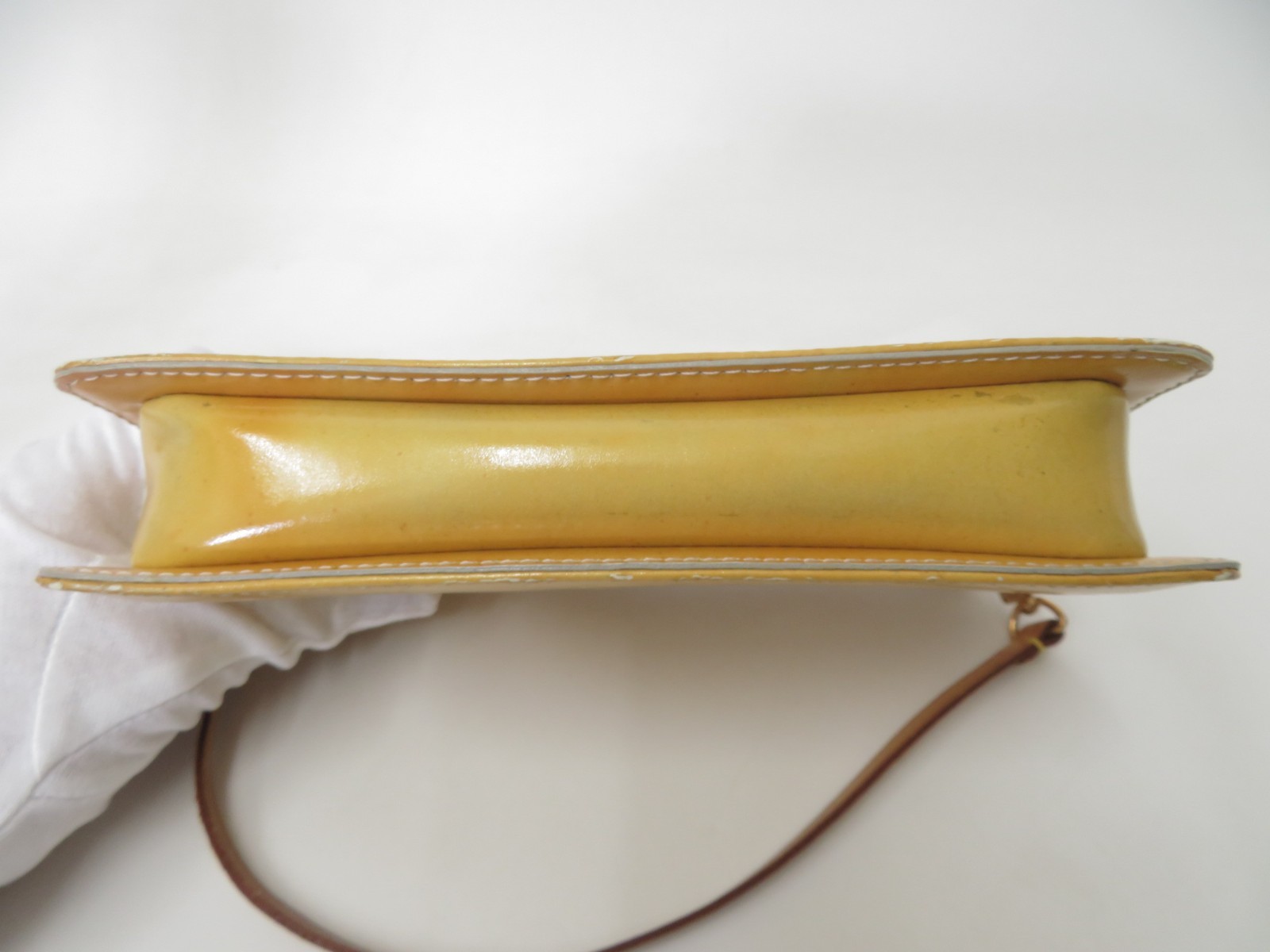 Authentic Louis Vuitton Monogram Vernis Lexington Handbag F#53822