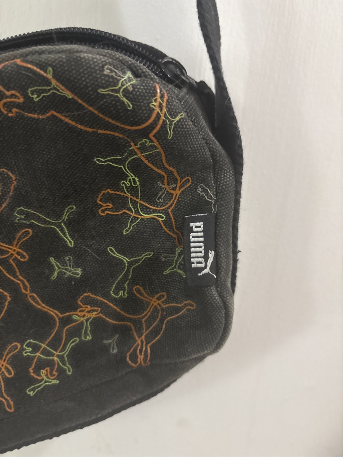 PUMA Crossbody Shoulder Bag Mainline Cheetah Techtology Harness Sling