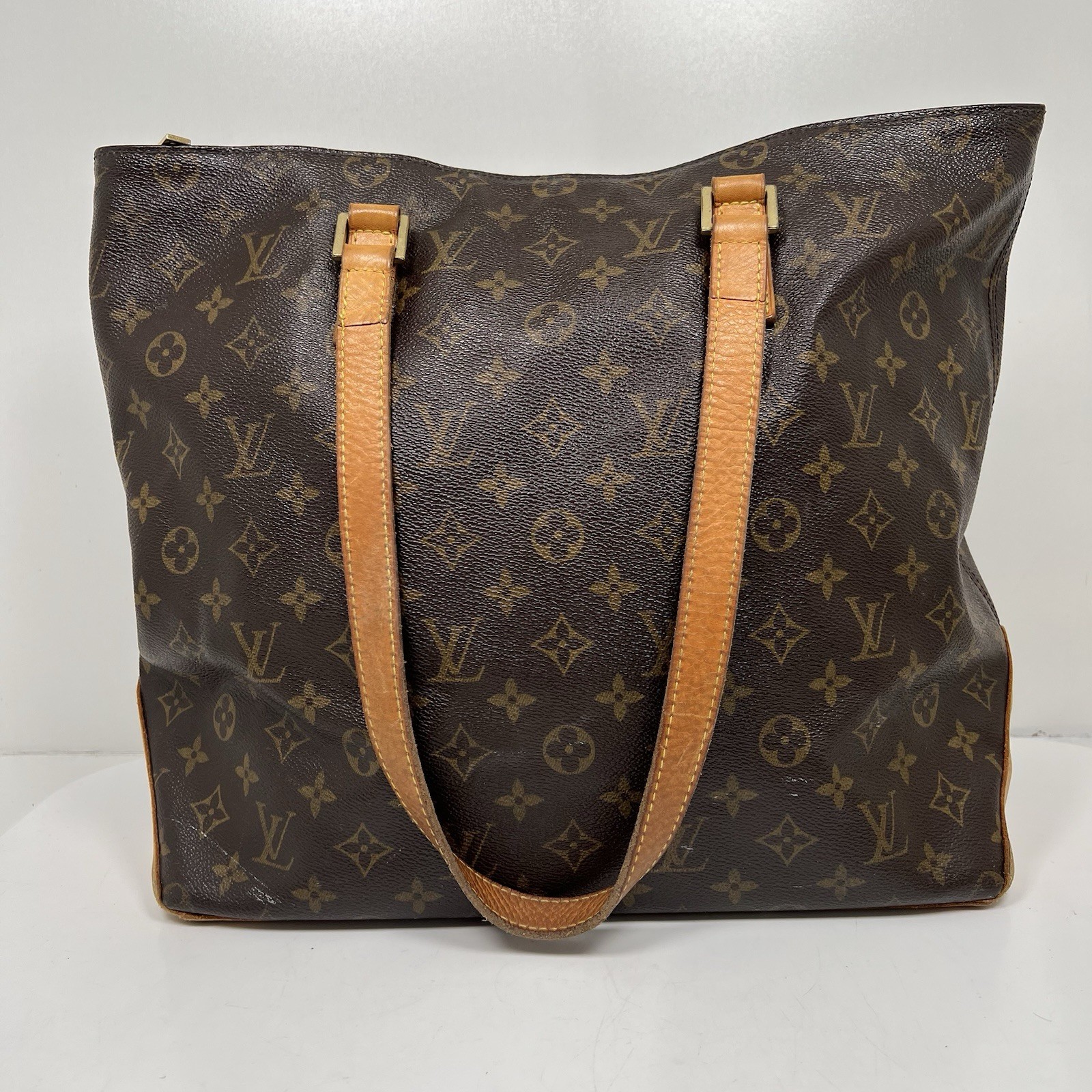 LOUIS VUITTON CABAS PIANO HAND TOTE BAG PURSE MONOGRAM
