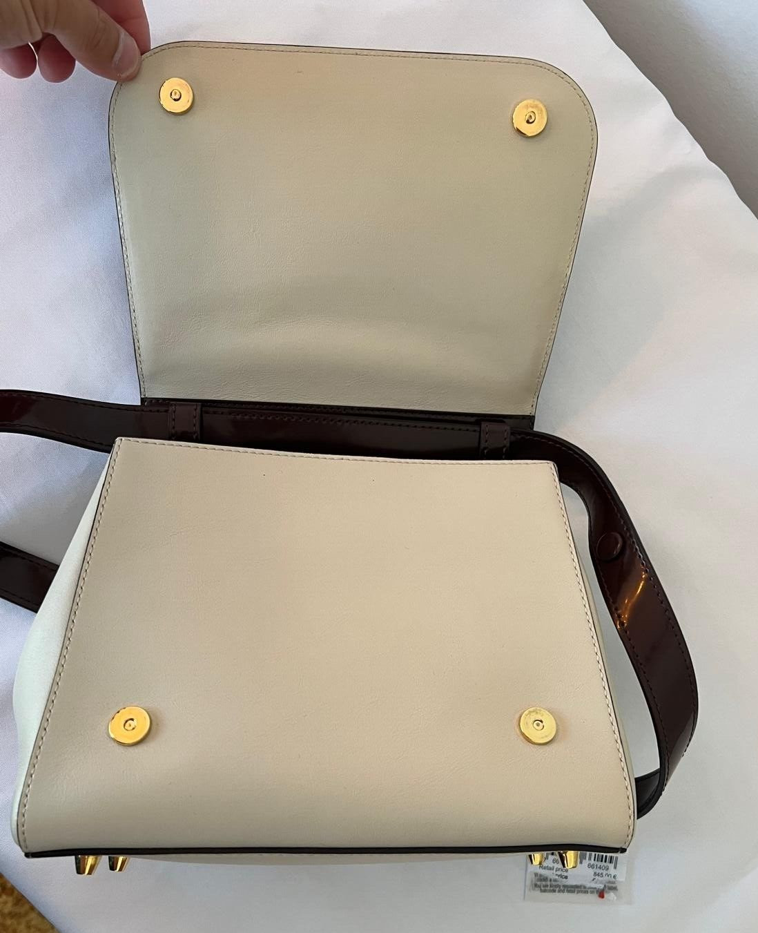 SS22 MOSCHINO Couture Jeremy Scott Chocolate Dripping Trapeze Handbag Rare