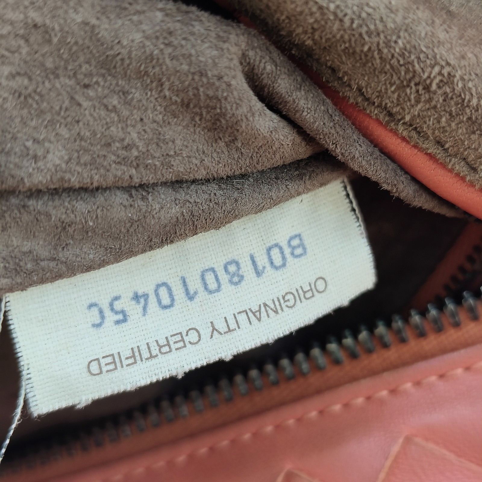 Bottega Nappa Intrecciato Brick Tote Pompei B00196