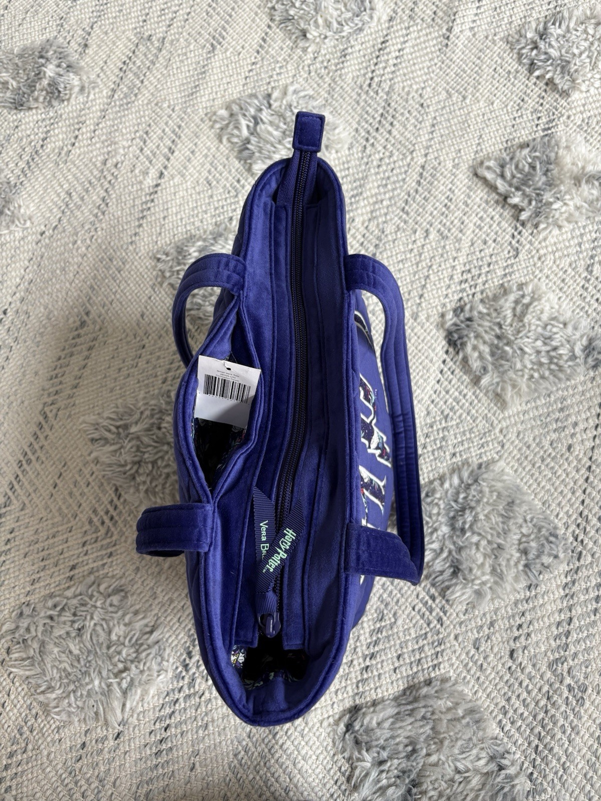 Vera Bradley Harry Potter Retired Forbidden Forest Purple HP Tote Hedwig Snitch