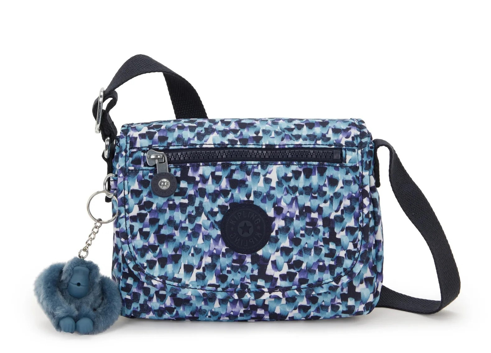 NEW Kipling Sabian Crossbody Mini Bag Multicolor NWT Monkey Bag Charm / Keyring