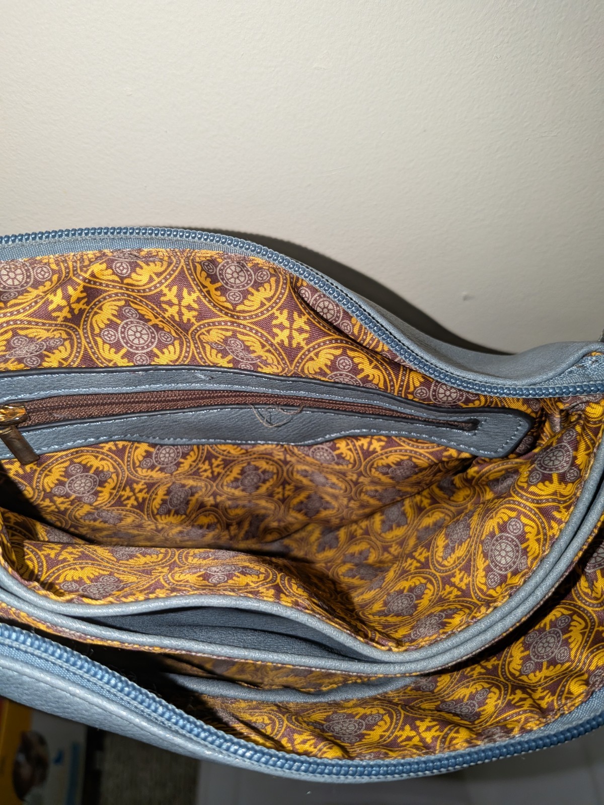 Alyssa Double Compartment Large Flapover Crossbody Bag