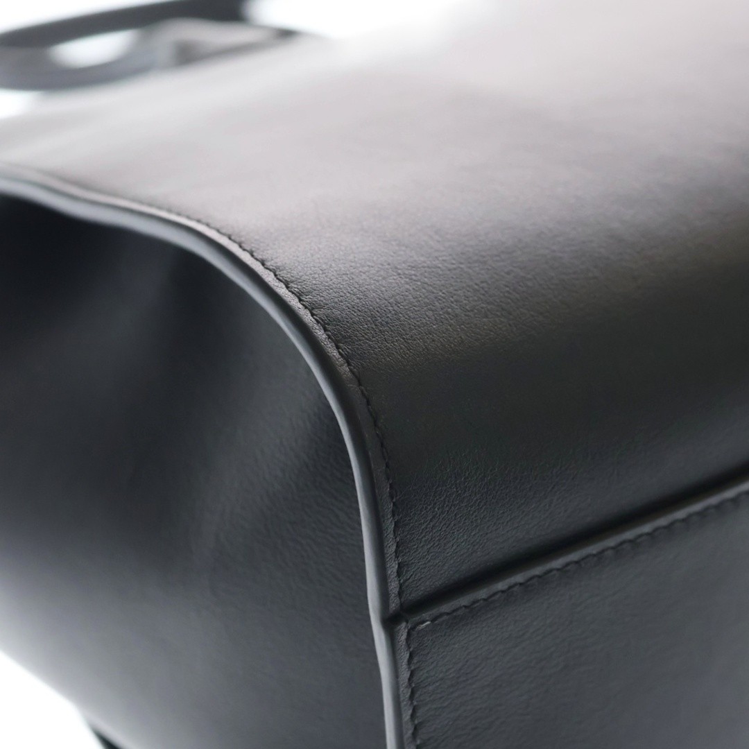 THE ROW Marlo 14 Tote Bag Leather Black Used 1e3e8fa2abf49248cb983eae48e720cf