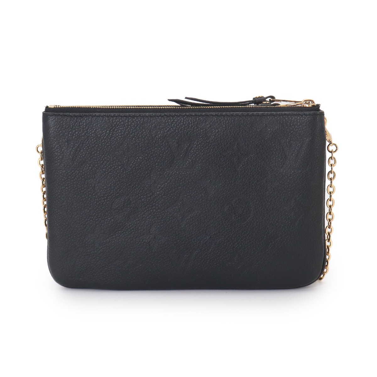 LOUIS VUITTON Monogram Empreinte Pochette Double Zip Shoulder Bag 90329031